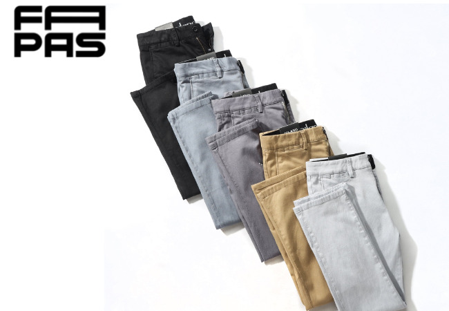 Quần kaki nam theo màu đang được ưa chuộng 2022