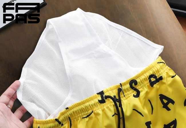 Quần short biển nam lót lưới