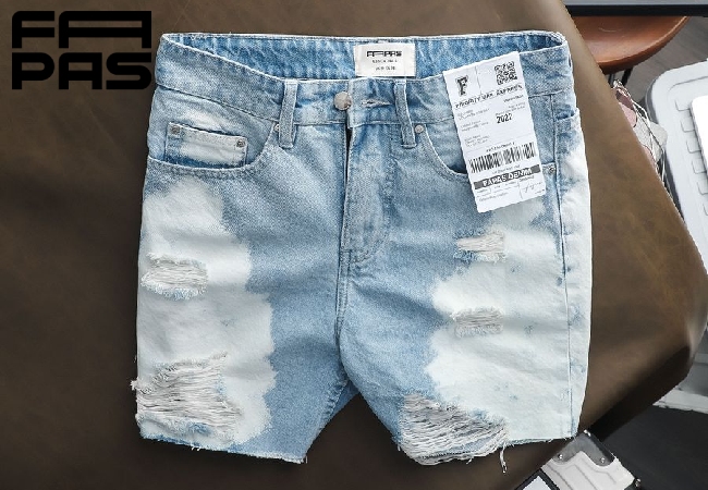Quần Shorts vải Jean dáng Relaxed