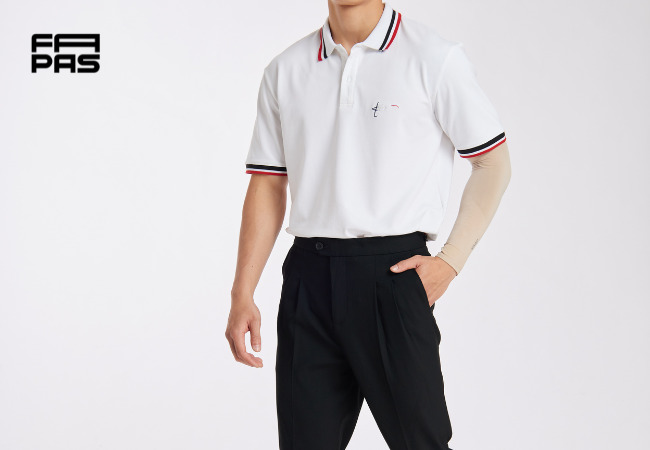 Sáng tạo với áo polo và quần tây