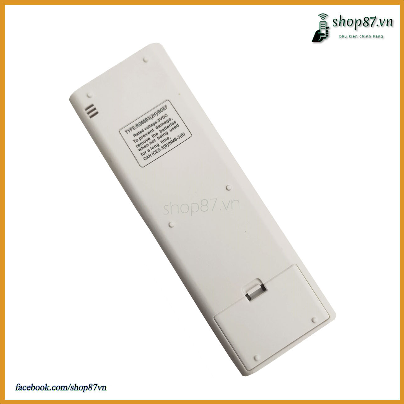 Điều khiển điều hòa Casper chính hãng RG66B3(2H)/BGEF
