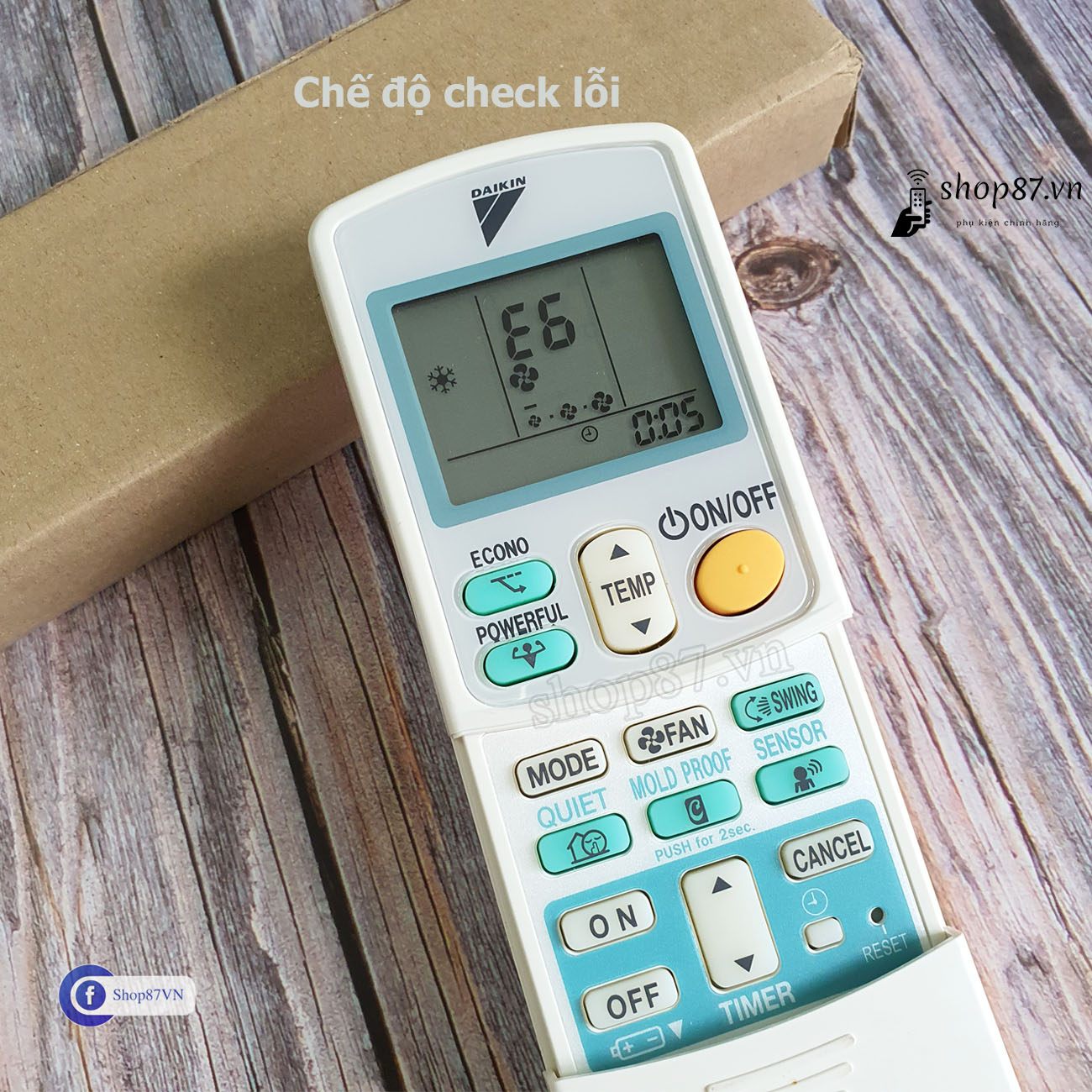 Cách check lỗi test máy điều hòa Daikin dành cho thợ máy