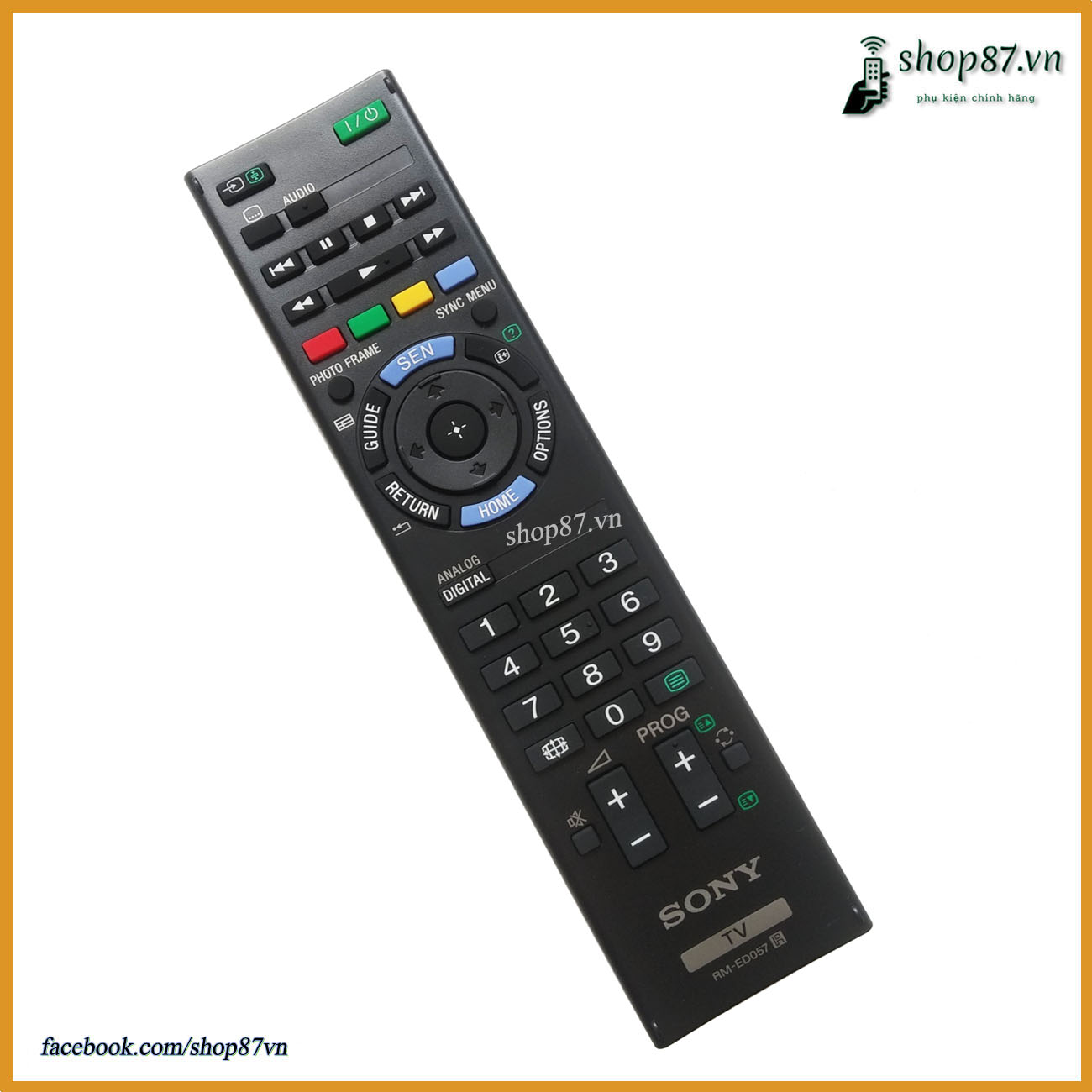 Điều khiển tivi Sony Bravia LED RM-ED057 chính hãng