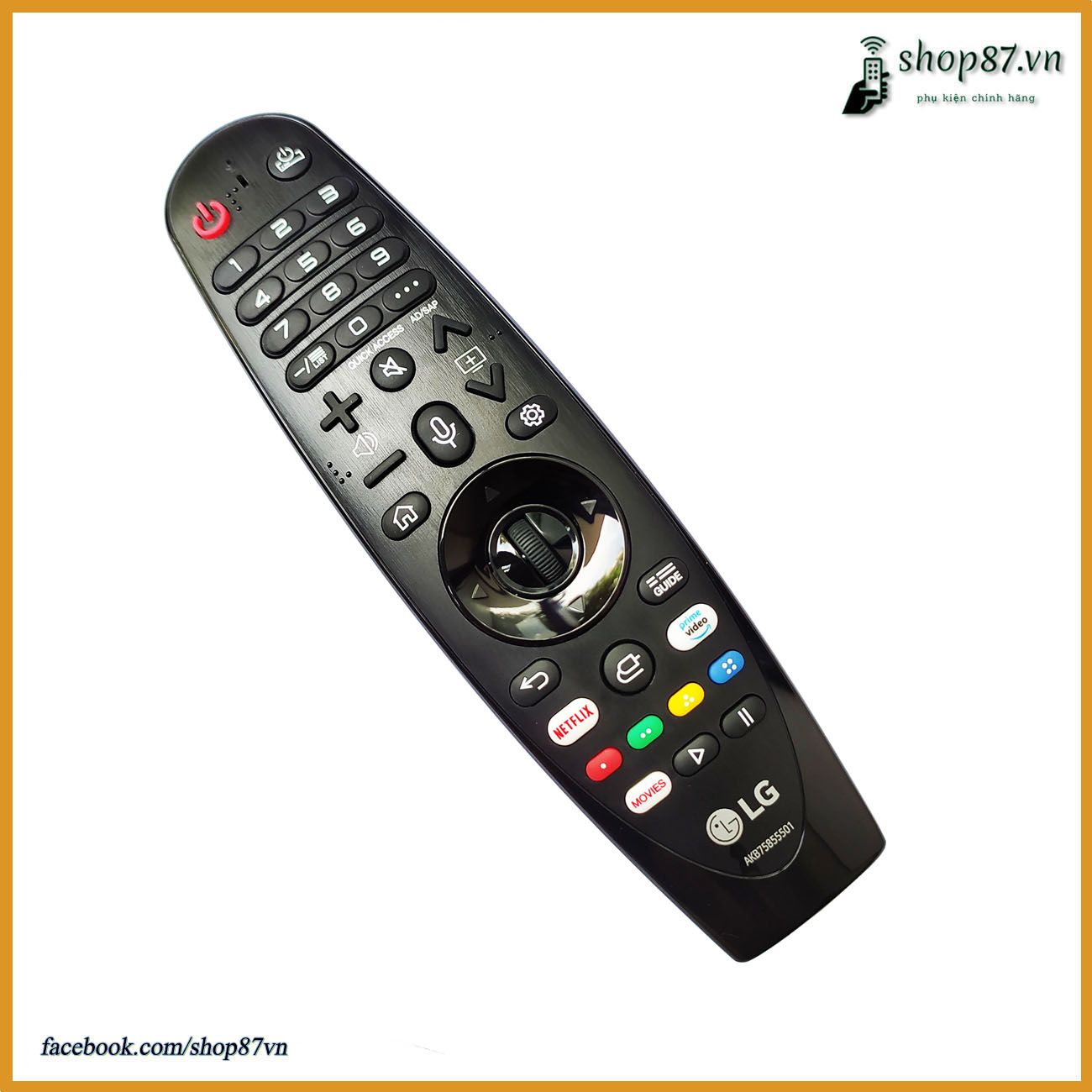 Điều khiển tv LG 2020 MR20GA chính hãng Magic remote control