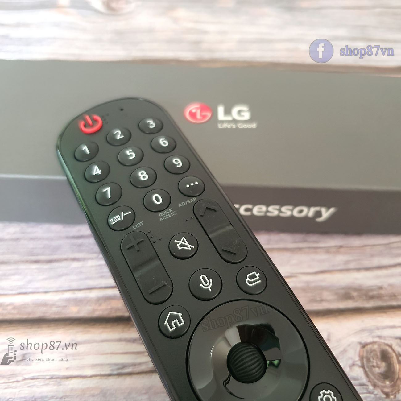 Điều khiển tv LG MR22GA chính hãng chuột bay