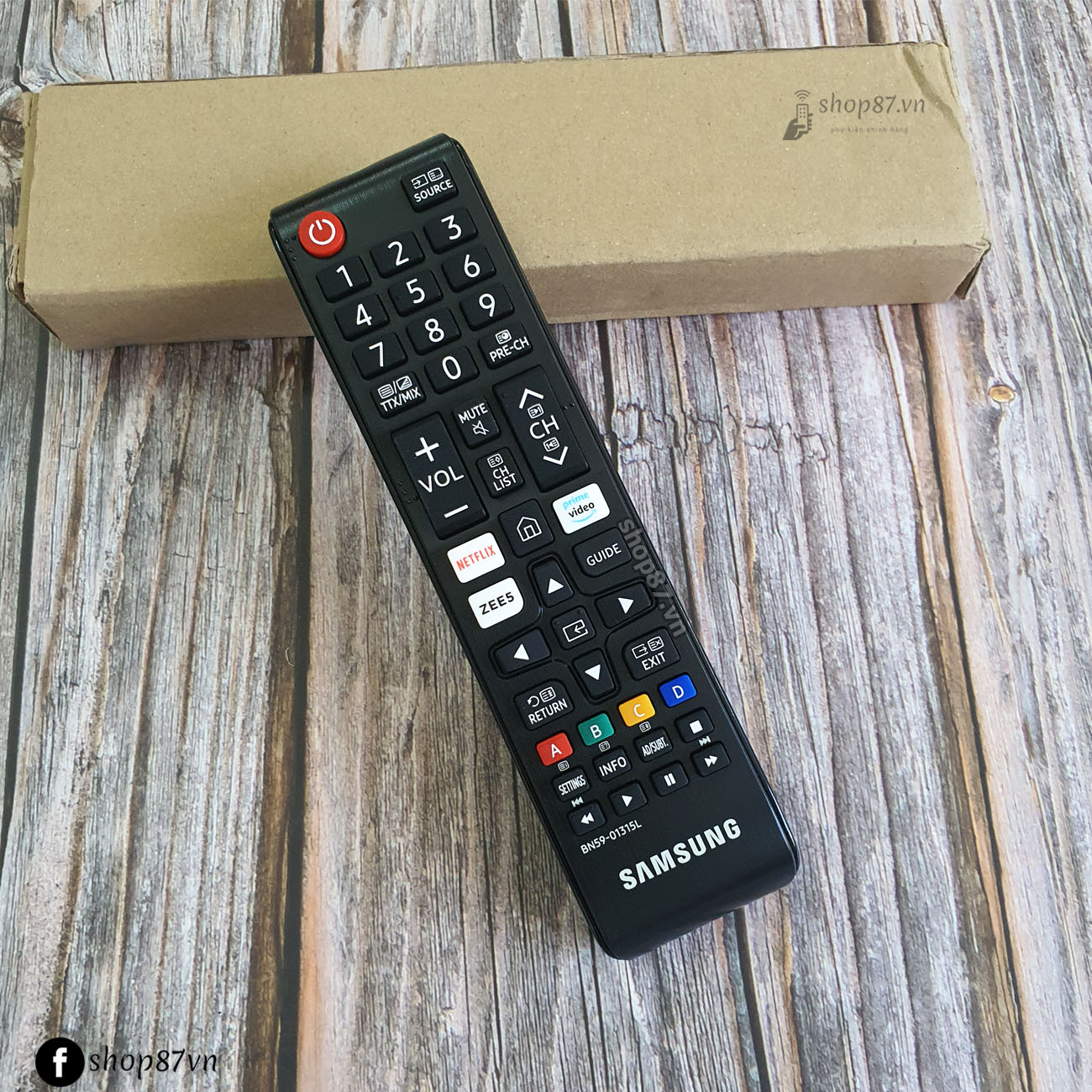 Điều khiển tv Samsung smart 2020 chính hãng BN59-01315L made in Vietnam