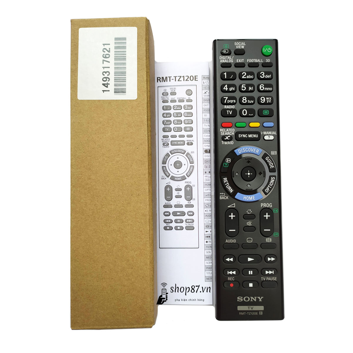 Điều khiển tv Sony chính hãng đa năng