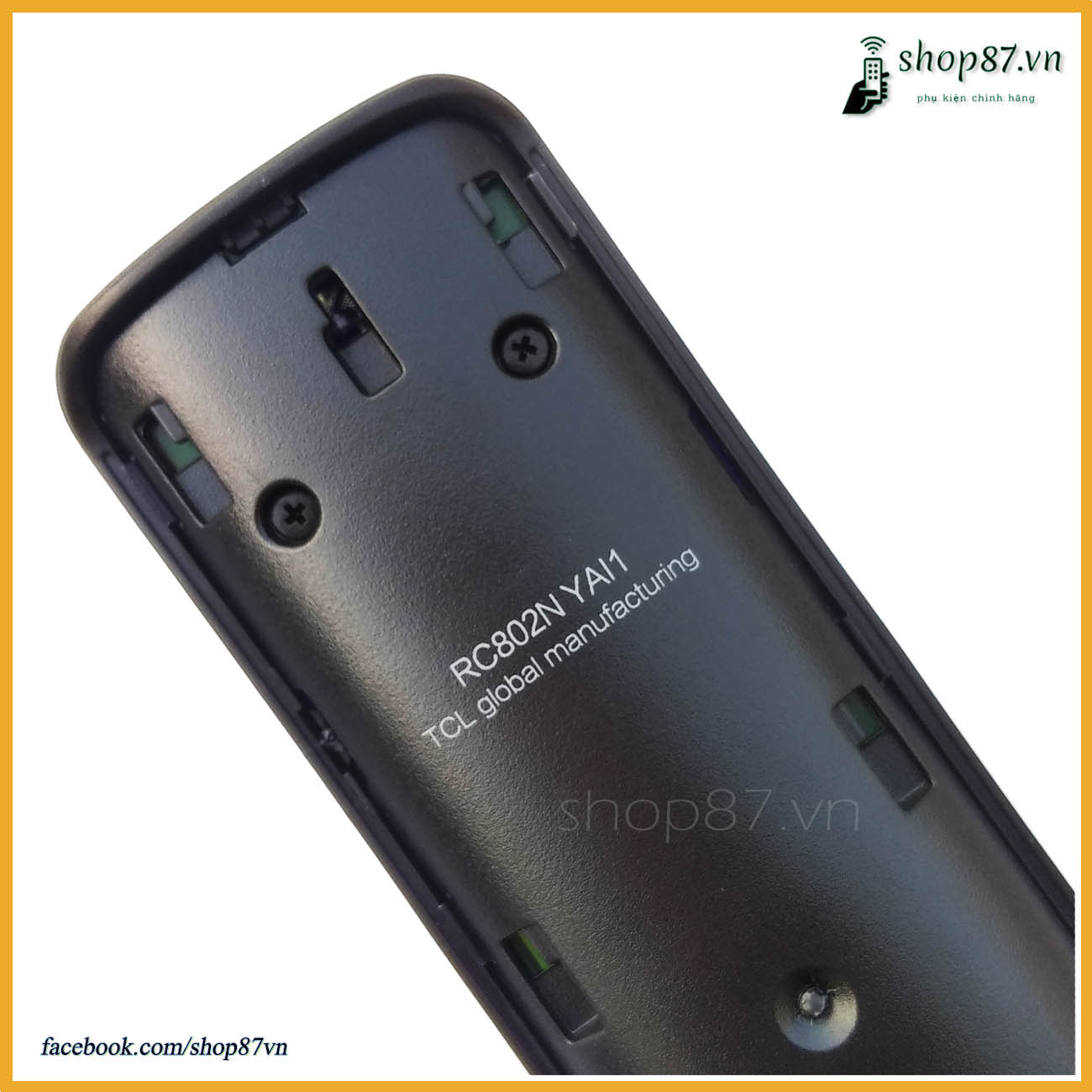 Điều khiển tv TCL smart 4K  chính hãng RC802N YAI1