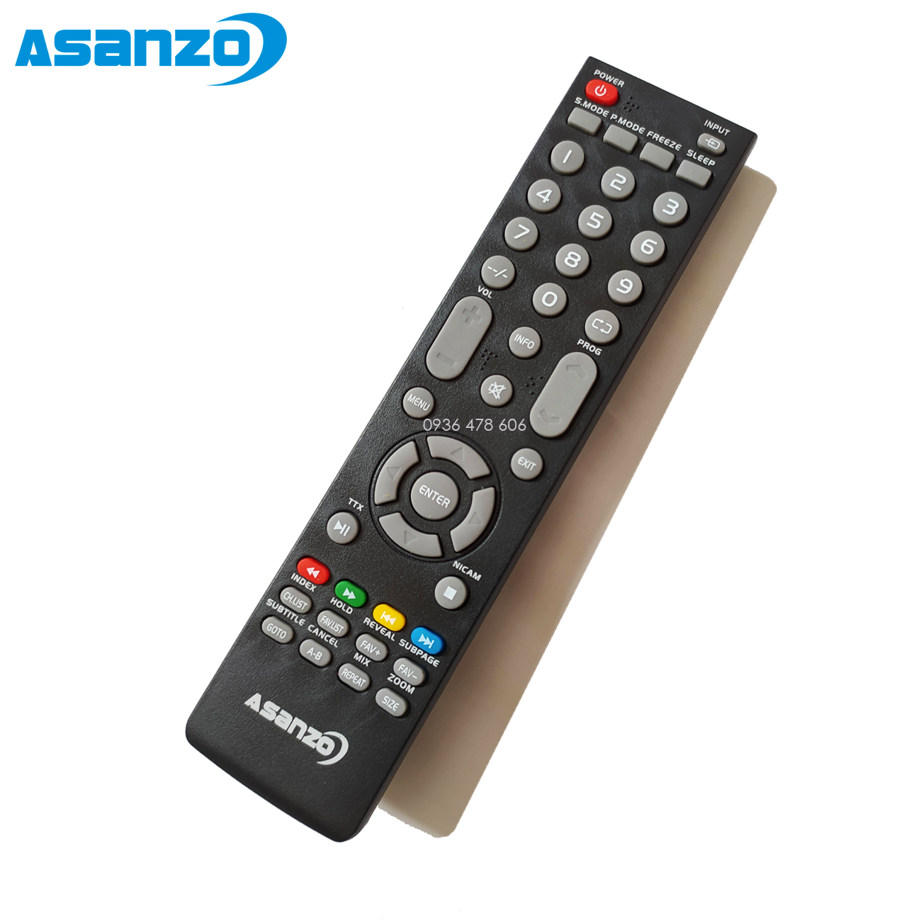 Bán điều khiển tv Asanzo tại Hà Đông