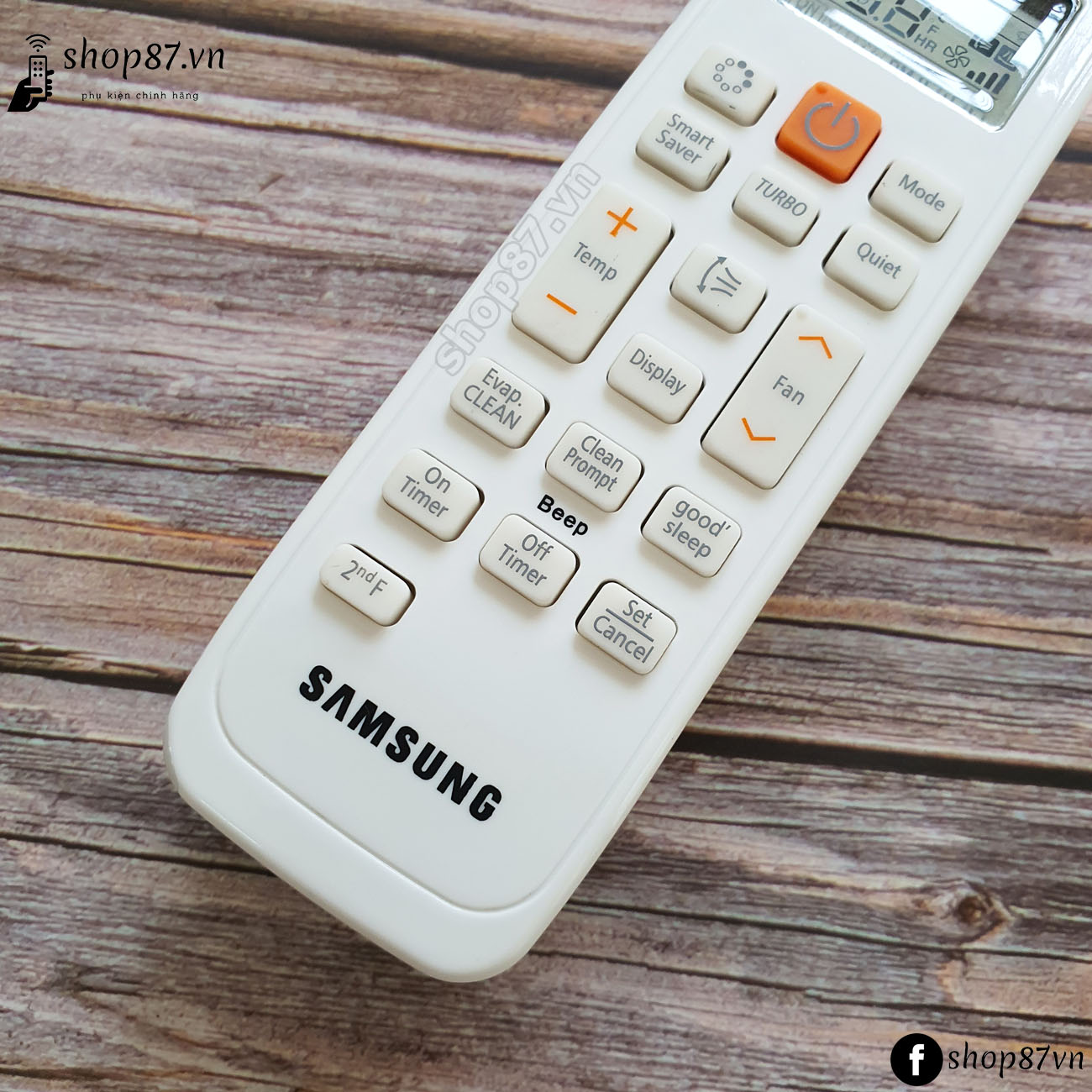 Điều khiển điều hòa Samsung chính hãng 2 chiều smart saver