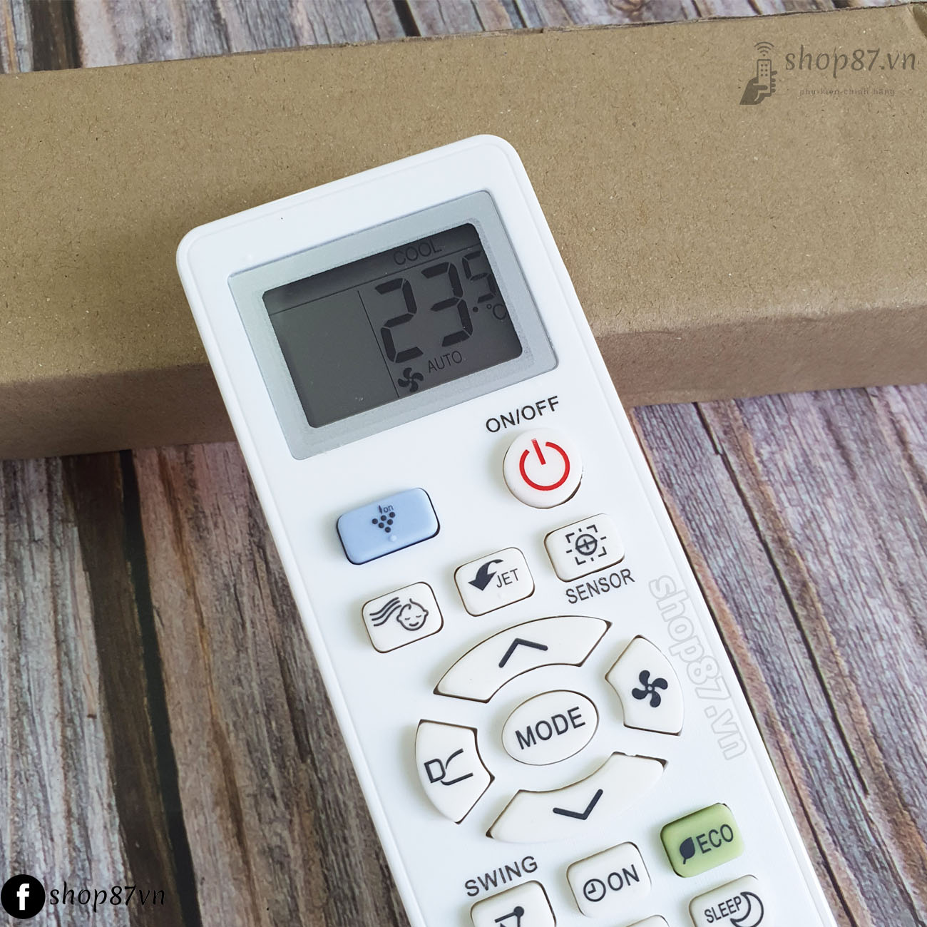 Điều khiển điều hòa Sharp CRMC-A998JBEZ CRMC-A997JBEZ 1 chiều ECO
