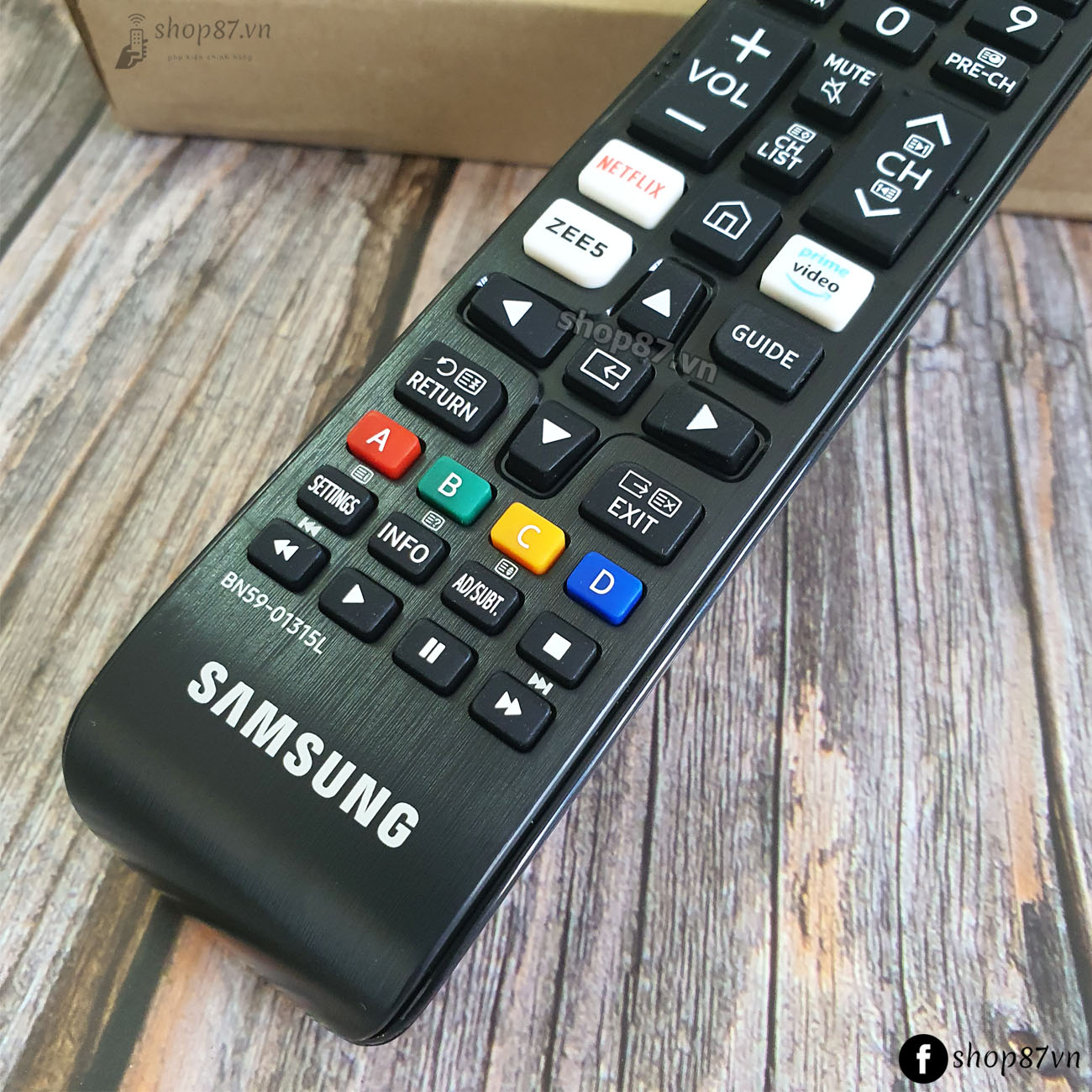 Điều khiển tv Samsung smart 2020 chính hãng BN59-01315L made in Vietnam