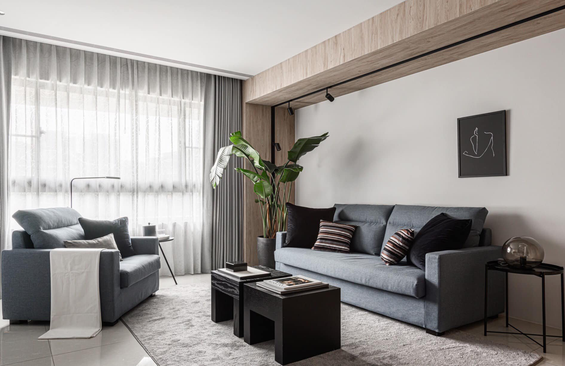 Thiết kế nội thất chung cư 90m2 Gold Mark City