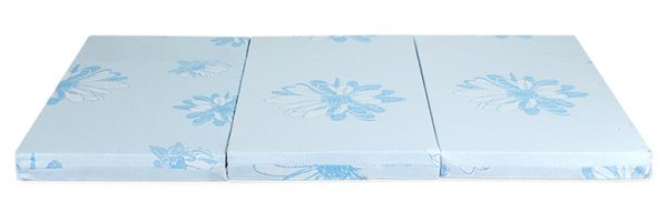 Áo bọc nệm Gấp 3 vải gấm thun dệt kim màu tự chọn, kích thước theo yêu cầu