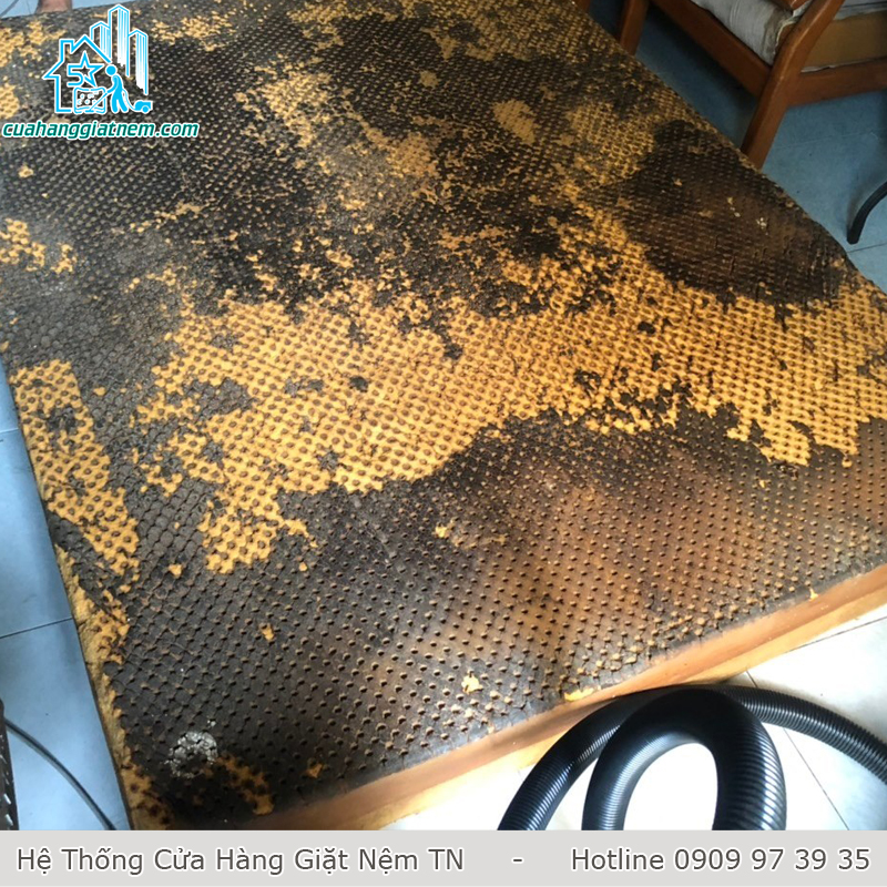 Phục hồi nệm cao su chai cứng, rách lũng bằng tấm cao su Malaysia