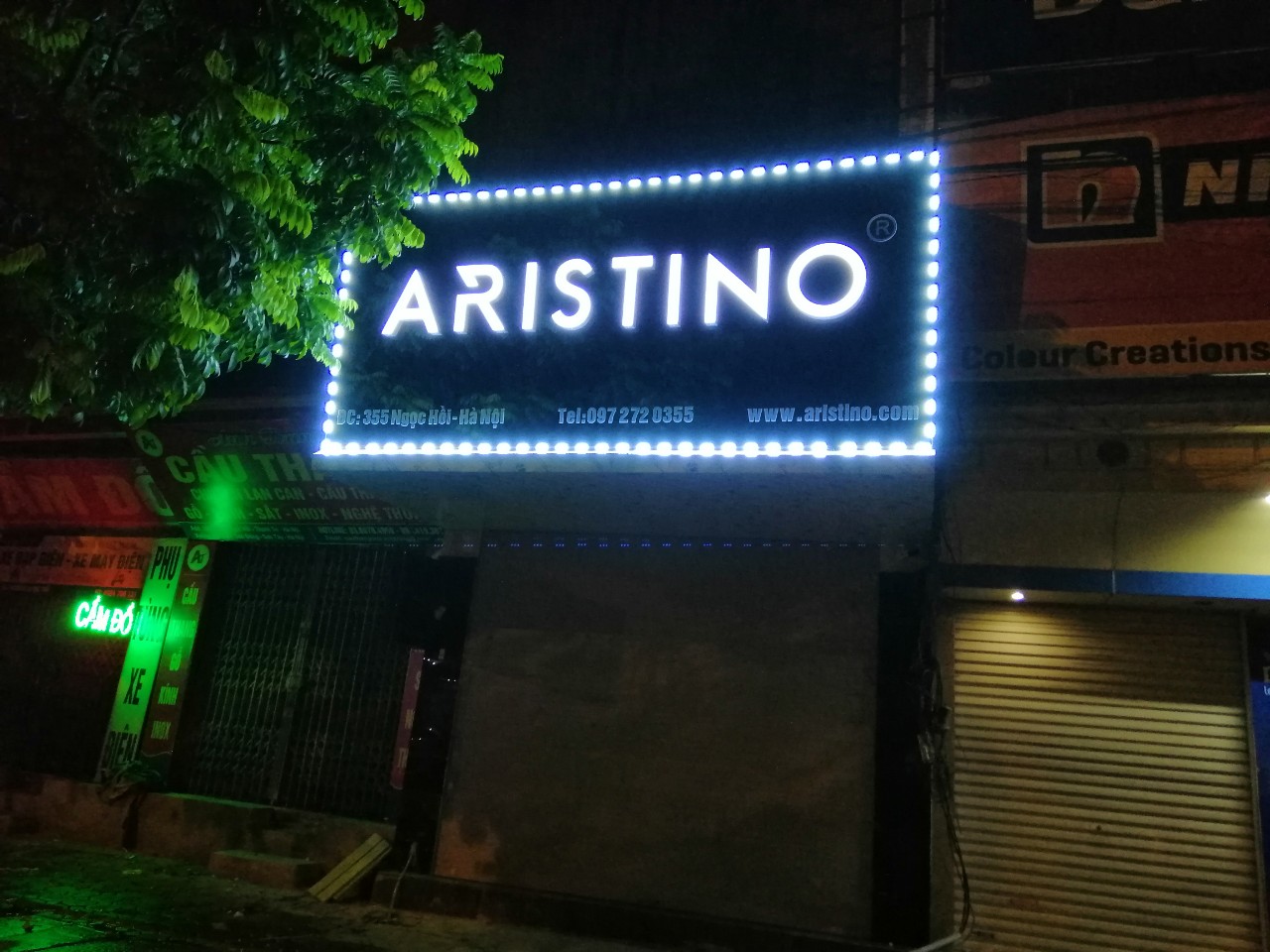 biển chữ nổi mica