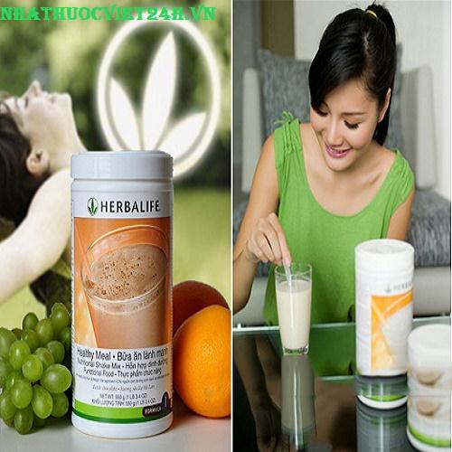 Sữa giảm cân Herbalife Healthy Meal F1