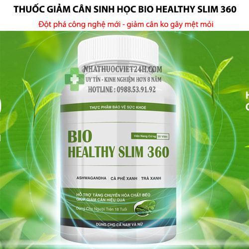 Thuốc Giảm Cân Sinh Học Bio Healthy Slim 360