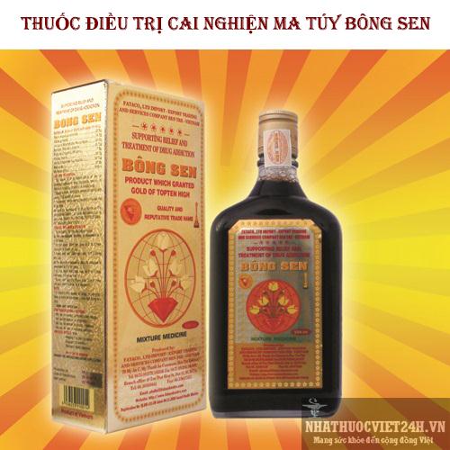 Nước hỗ trợ cai nghiện ma túy Bông Sen