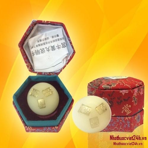 An cung ngưu hoàng hoàn hộp giấy chữ đỏ hoặc chữ đen