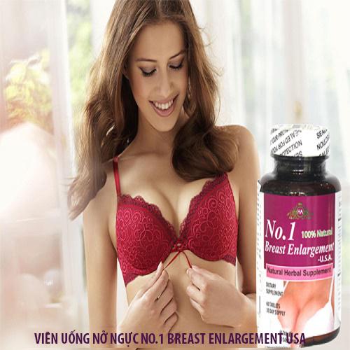 Viên uống nở ngực No.1 breast enlargement USA