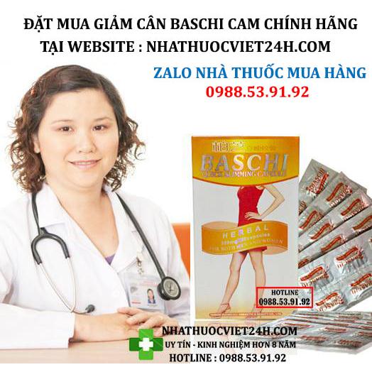 CÁCH PHÂN BIỆT THẬT GIẢ THUỐC GIẢM CÂN BASCHI
