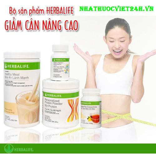 Bộ 4 sữa giảm cân Herbalife cao cấp