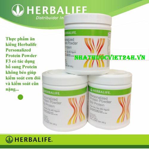 Bột ăn kiêng Protein Herbalife F3