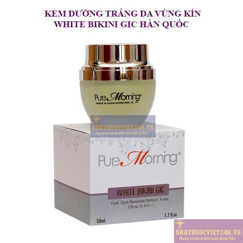 Kem dưỡng trắng da vùng kín