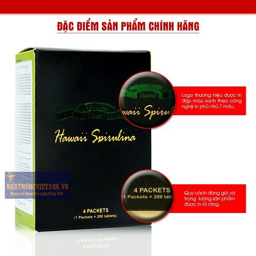 Tảo mặt trời Spirulina Hawaii