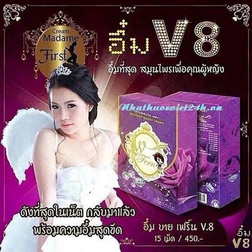 Viên uống ngực thái lan Snow White By Fern V8