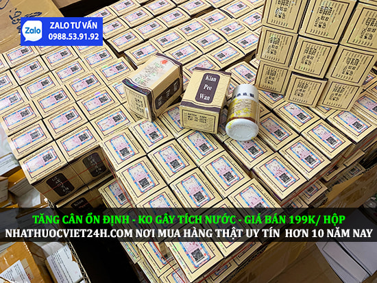 Thuốc Kian Pee Wan Không Gây Tác Dụng Phụ Tăng Cân An Toàn Tuyệt Đối