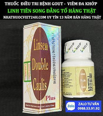 CÁCH UỐNG THUỐC XƯƠNG KHỚP LINSEN DOUBLE CAULIS
