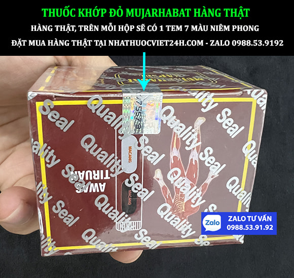 THUỐC XƯƠNG KHỚP MUJARHABAT KAPSUL MALAYSIA HÀNG THẬT