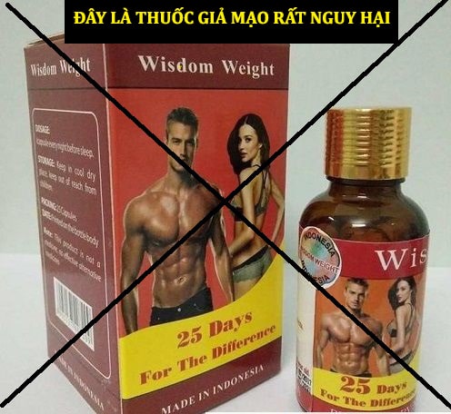 CÁCH PHÂN BIỆT THUỐC TĂNG CÂN WISDOM WEIGHT THẬT GIẢ ?