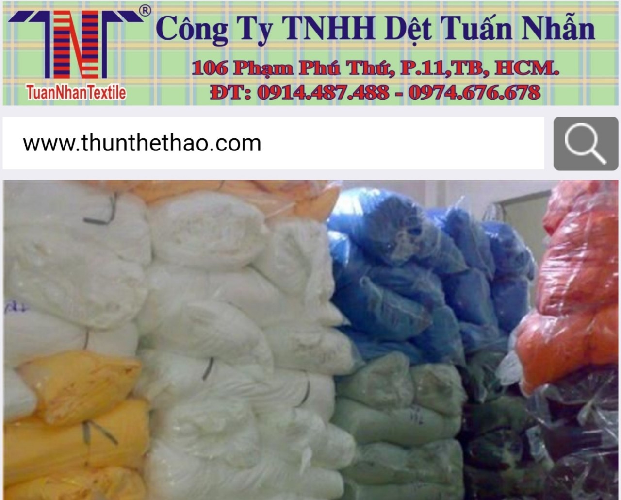 CÔNG TY DỆT TUẤN NHẪN