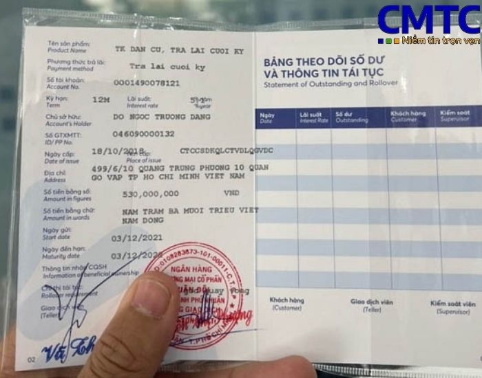 Dịch vụ làm sổ tiết kiệm tại Bình Phước