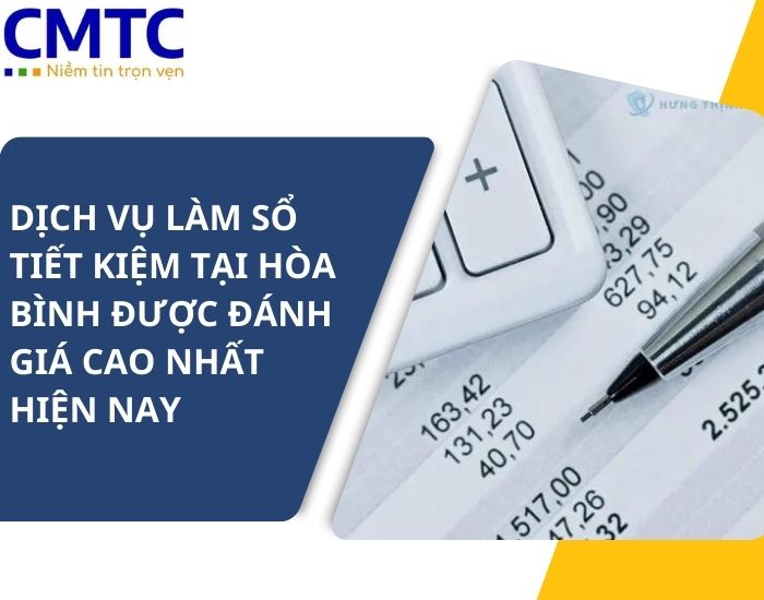 Dịch vụ làm sổ tiết kiệm tại Hòa Bình
