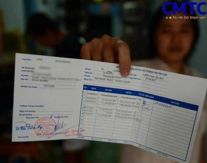 Có được mượn sổ tiết kiệm để đối chiếu khi xin visa
