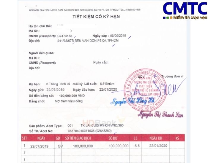 Giới thiệu về dịch vụ làm sổ tiết kiệm tại Quảng Bình