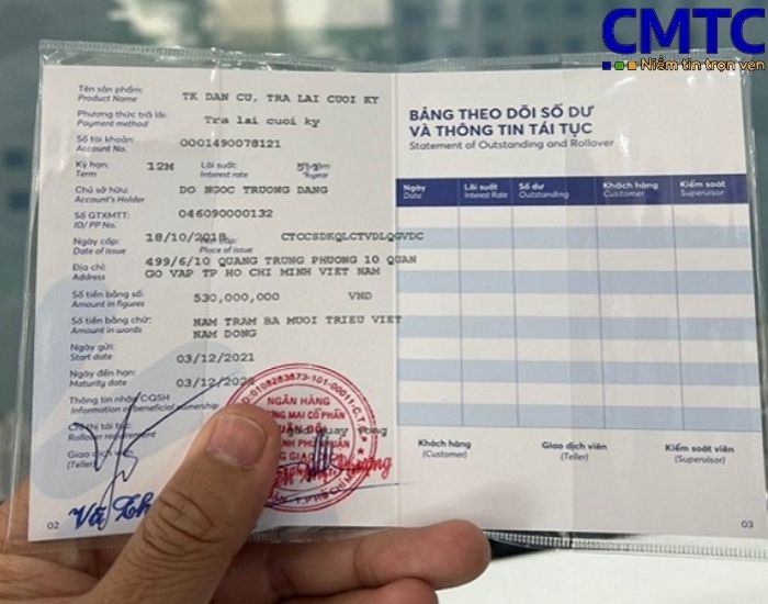 Dịch vụ làm sổ tiết kiệm tại Quảng Ngãi