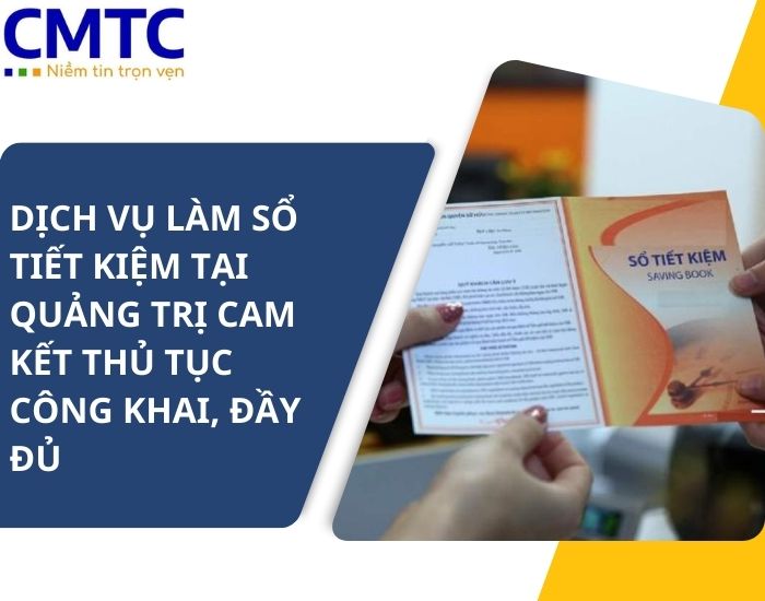 Dịch vụ làm sổ tiết kiệm tại Quảng Trị