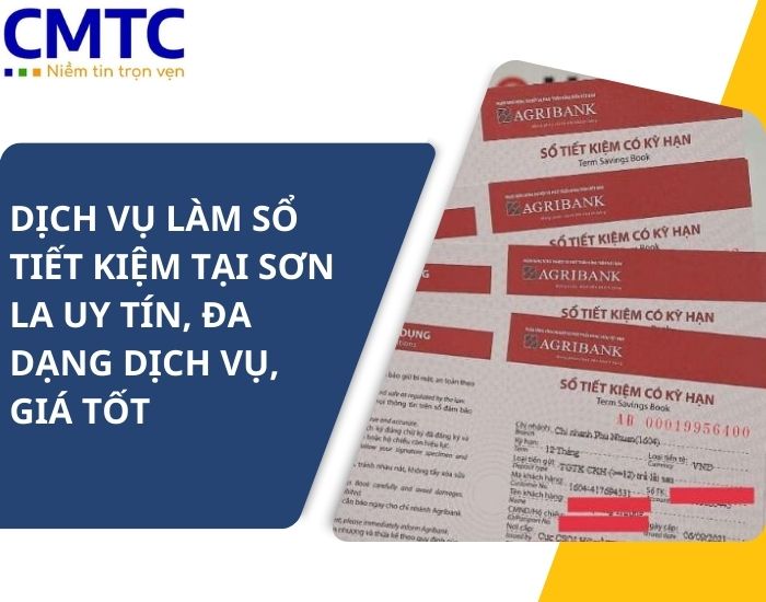 Dịch vụ làm sổ tiết kiệm tại Sơn La