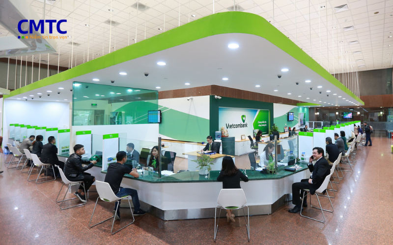 Phòng giao dịch ngân hàng Vietcombank