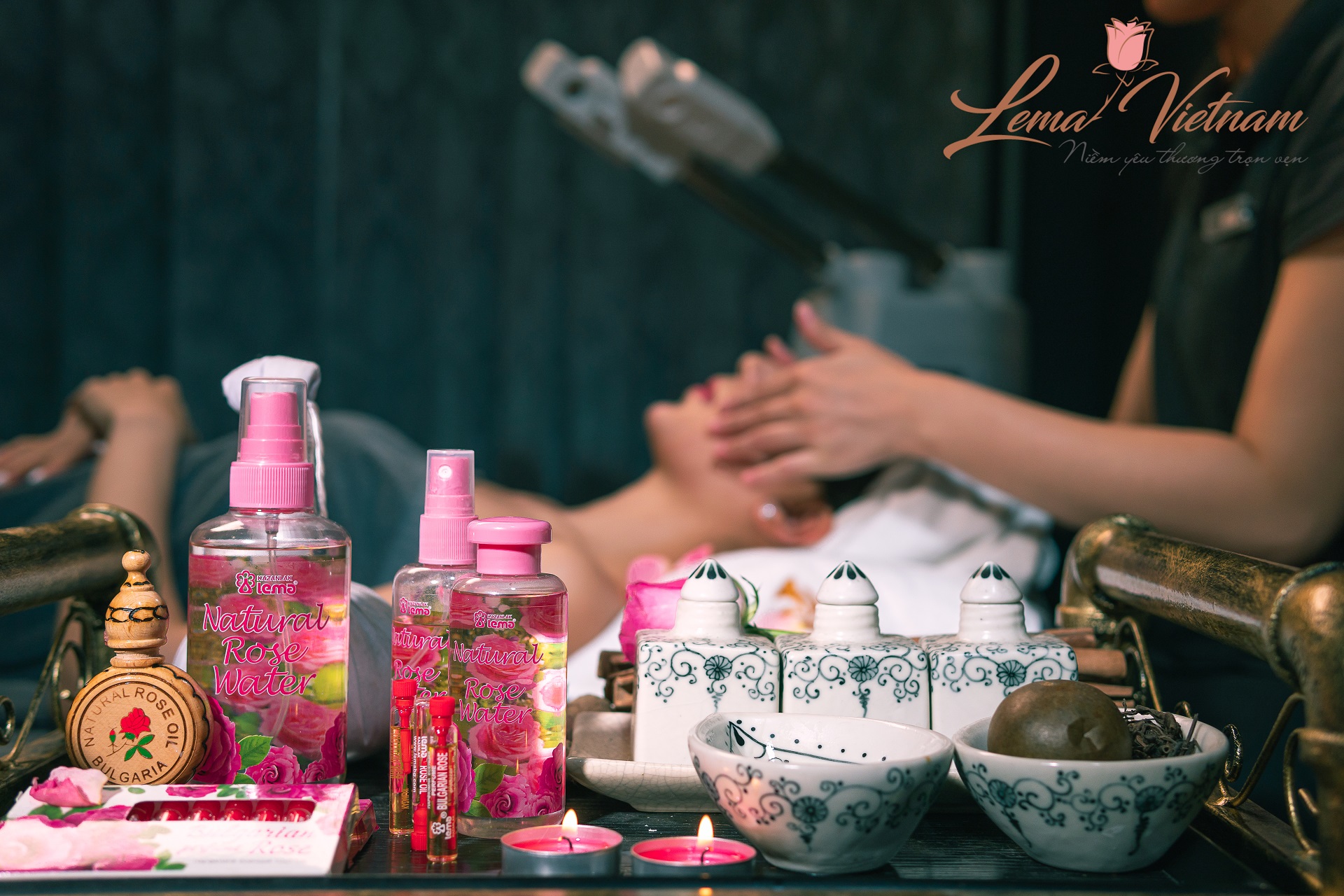 tác dụng của tinh dầu hoa hồng