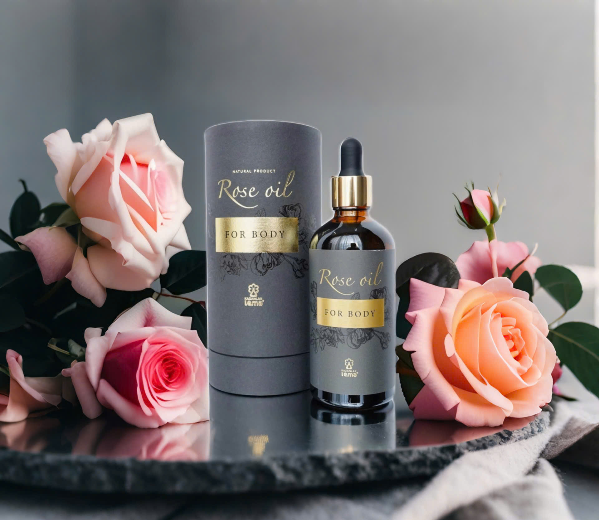 Dầu dưỡng thể Lema, Rose oil for body, body oils