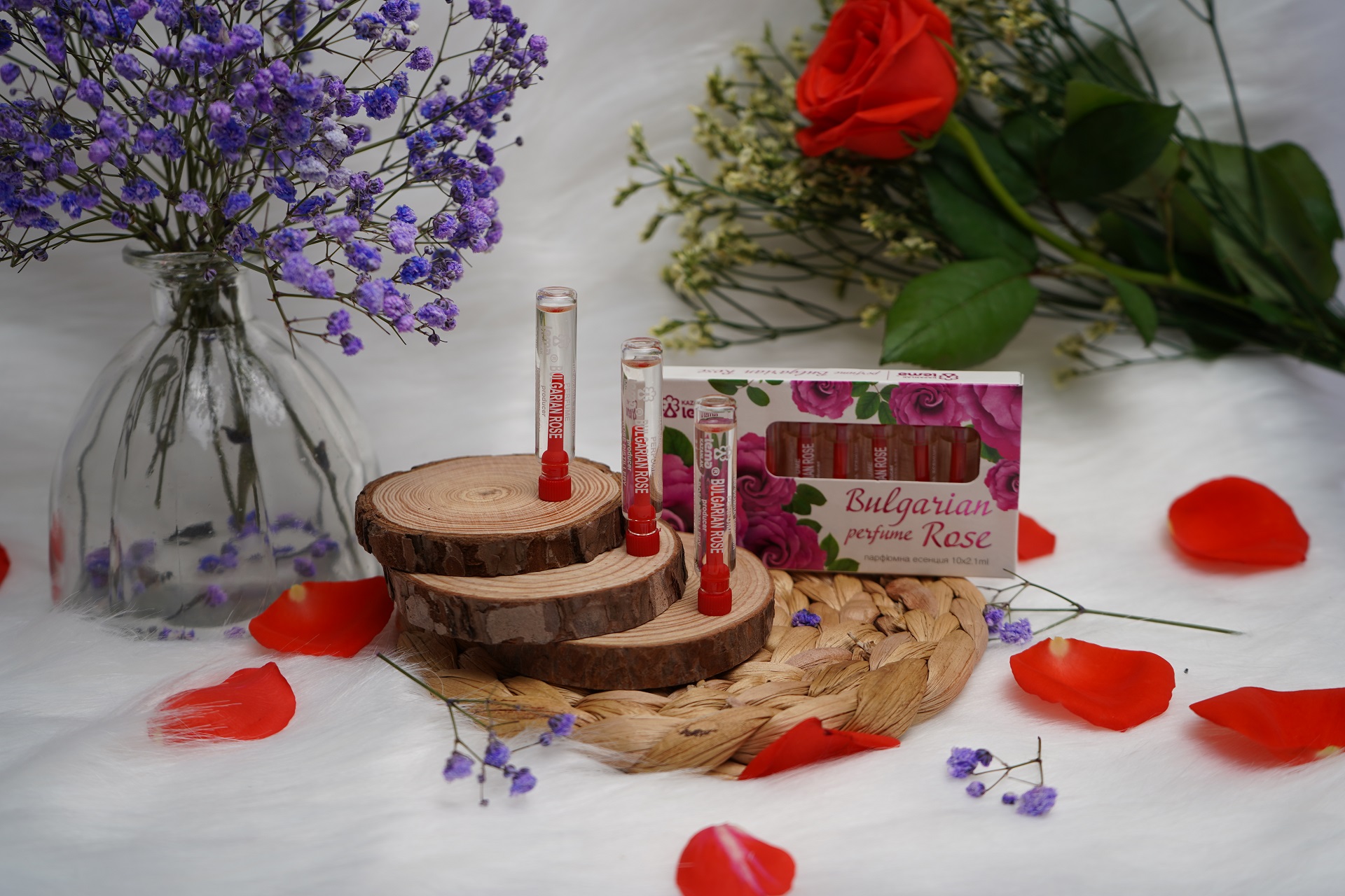 Nước hoa tinh dầu hoa hồng Bulgaria