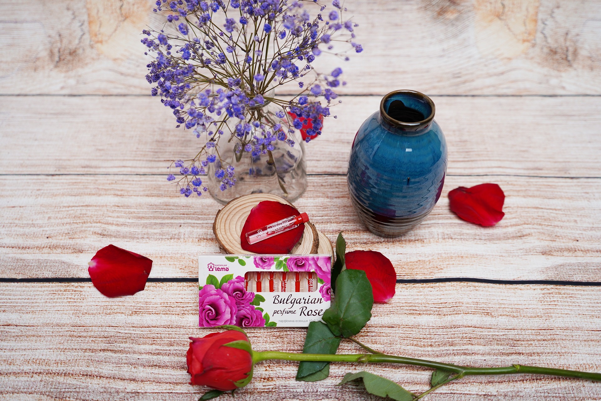 Nước hoa tinh dầu hoa hồng Bulgaria thương hiệu Lema