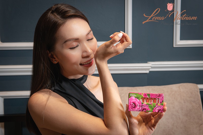 Nước hoa tinh dầu hoa hồng Bulgaria thương hiệu Lema
