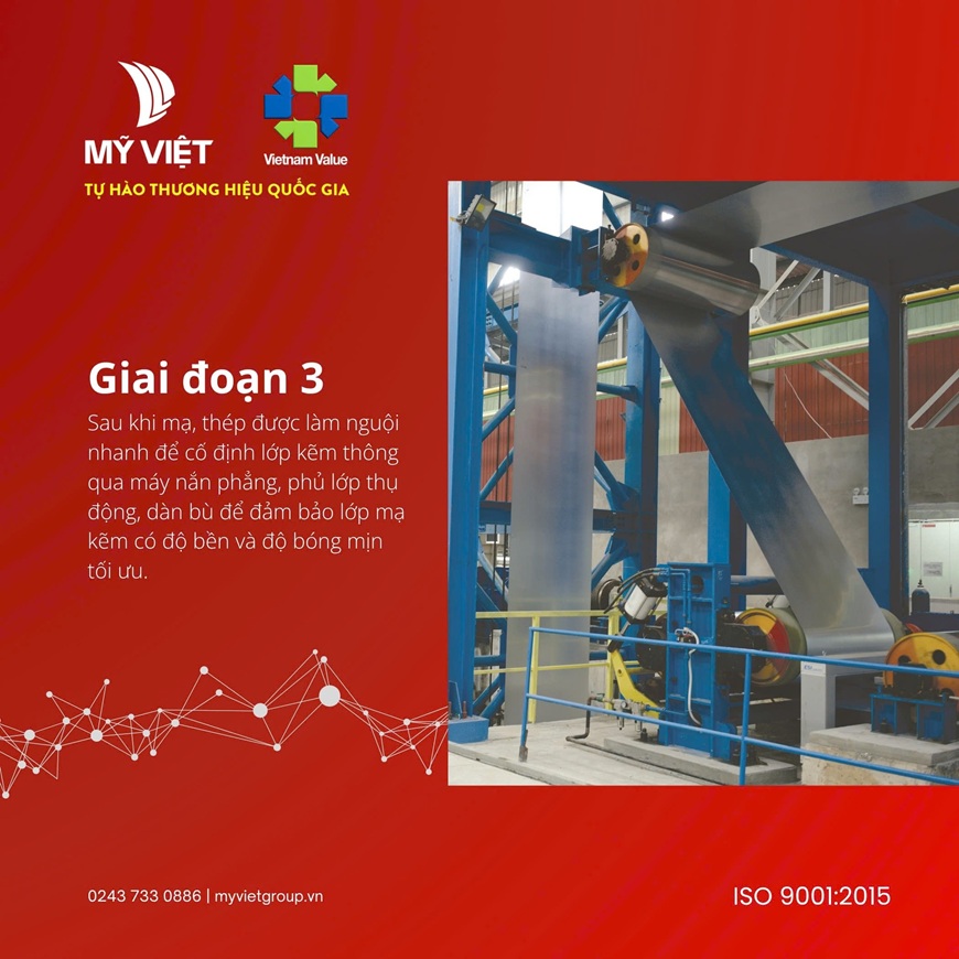 Một trong những điểm nổi bật trong quy trình sản xuất ống thép Vitek là nguyên liệu thép cán nguội có cường độ cao